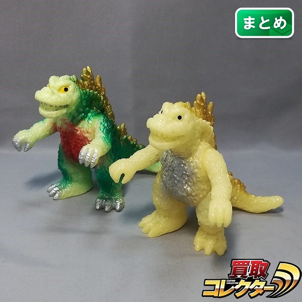 参考価格】スラッシュカンパニー 怪獣ソフビシリーズ 怪獣愛蔵組 蓄光