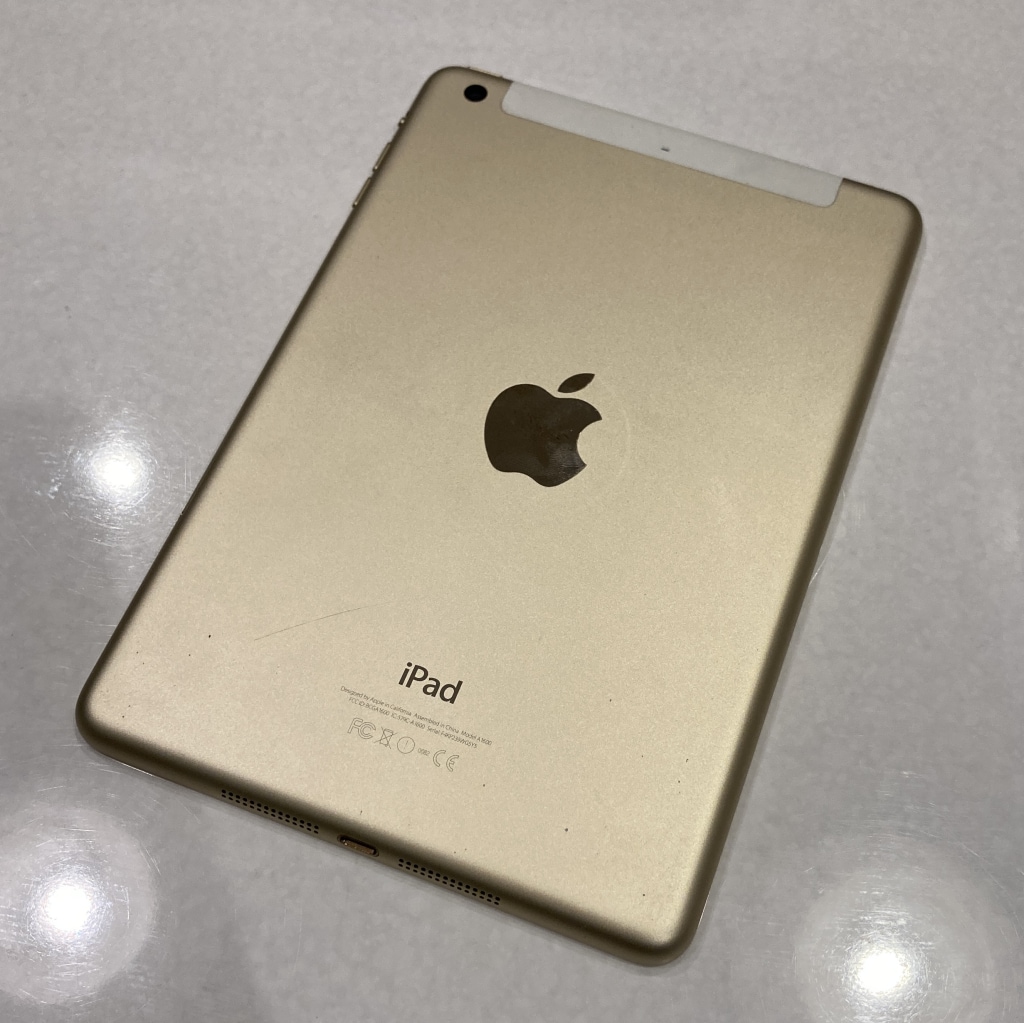 iPad mini3 Cellular 64GB ゴールド MGYN2J/A 買取実績