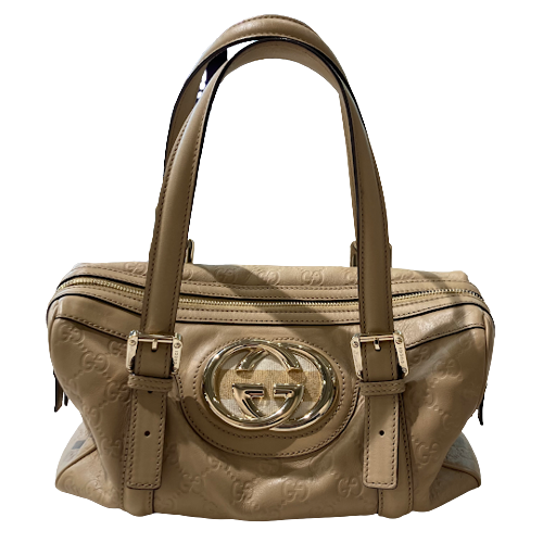 GUCCI グッチ ミニ・ボストンバッグ バッグ グッチシマ 170009ベージュ