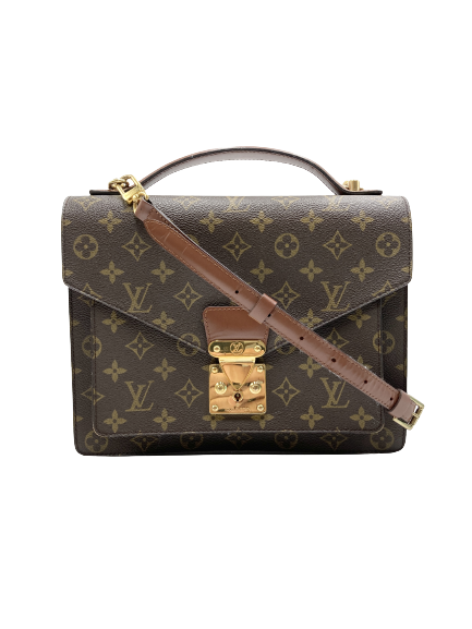 LOUIS VUITTON ルイ・ヴィトン モンソー バッグ モノグラム PVC M51185
