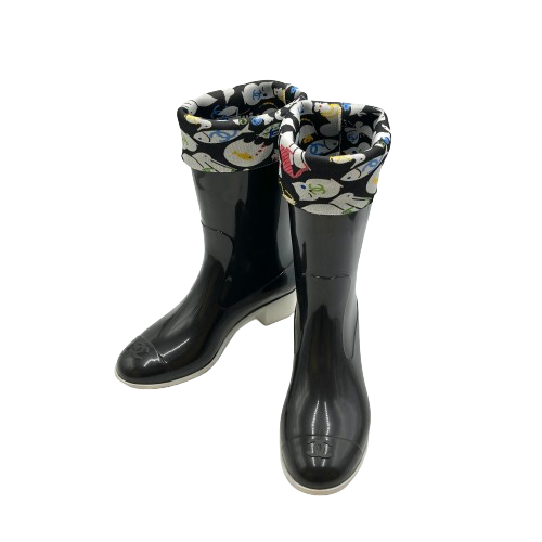 CHANEL シャネル レインブーツ ファッション・衣類 G25612X01618