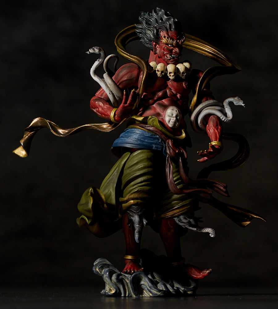 タケヤ式自在置物 KT-017 深沙大将 着彩｜KTプロジェクト｜海洋堂