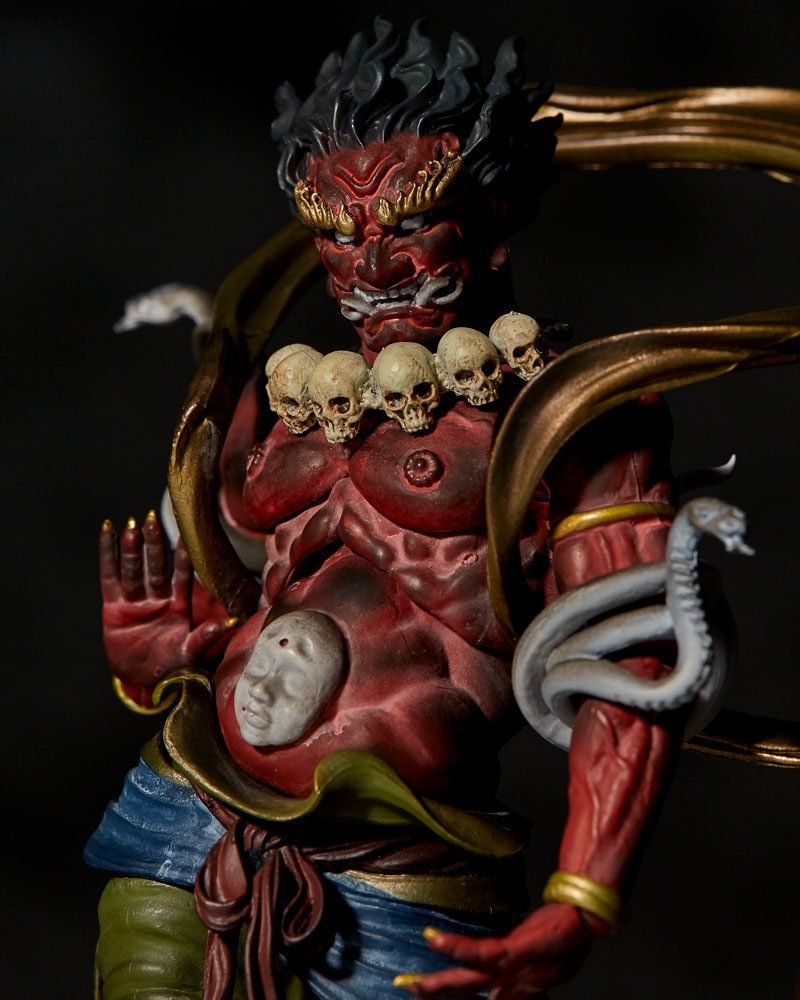 タケヤ式自在置物 KT-017 深沙大将 着彩｜KTプロジェクト｜海洋堂