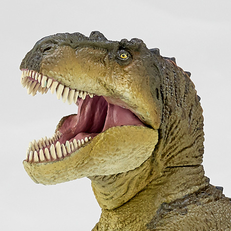 ソフビトイボックス 018B ティラノサウルス（スモークグリーン