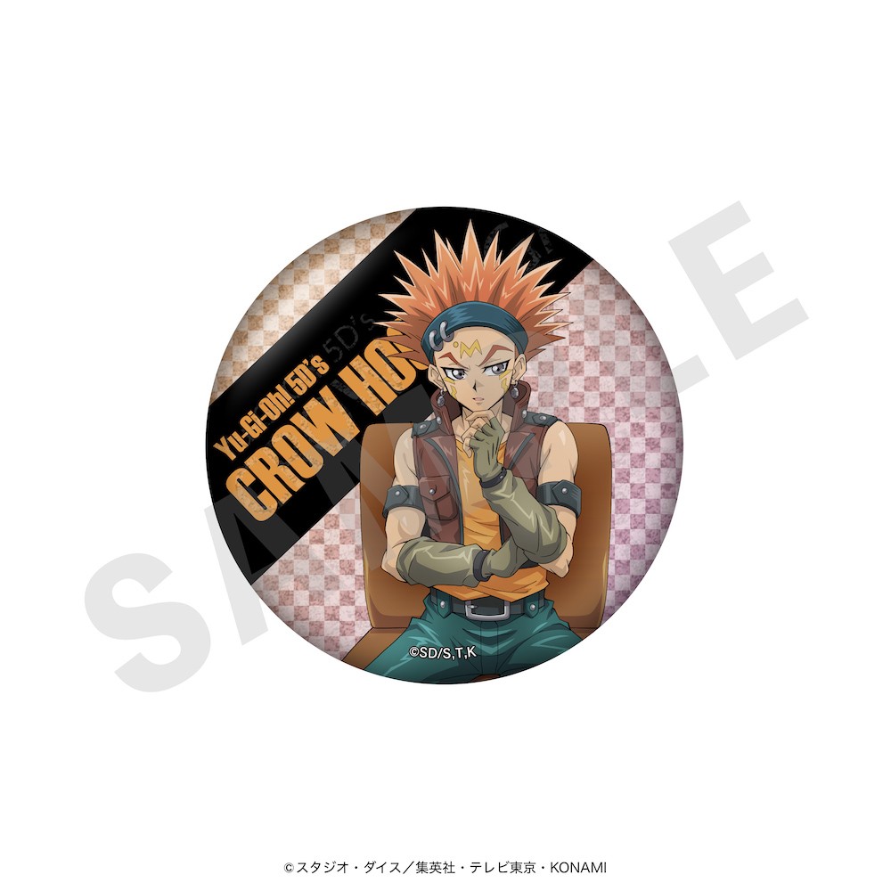 単品】「遊☆戯☆王5D's」グリッター缶バッジ（描き下ろしイラスト