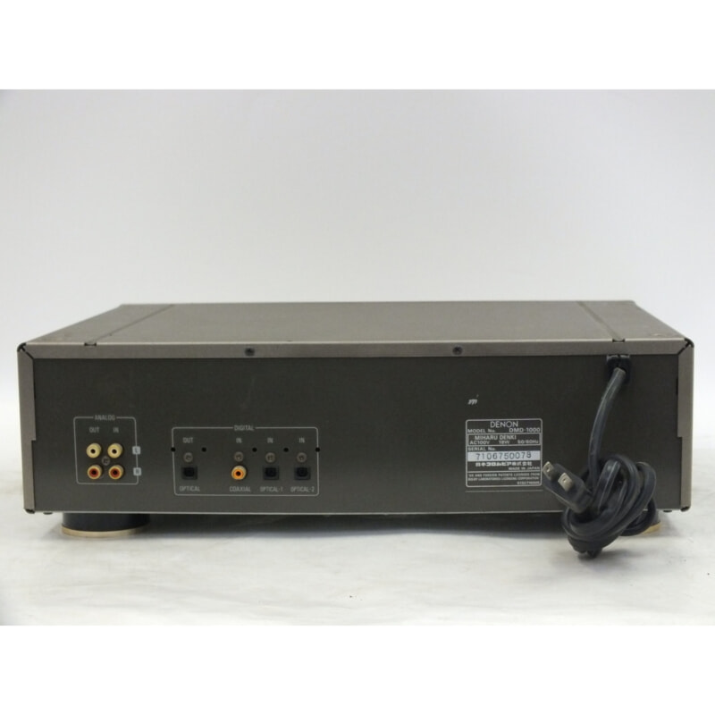 買取実績 |DENON デノン DMD-1000 MDデッキ - 大阪 京都 奈良の買取