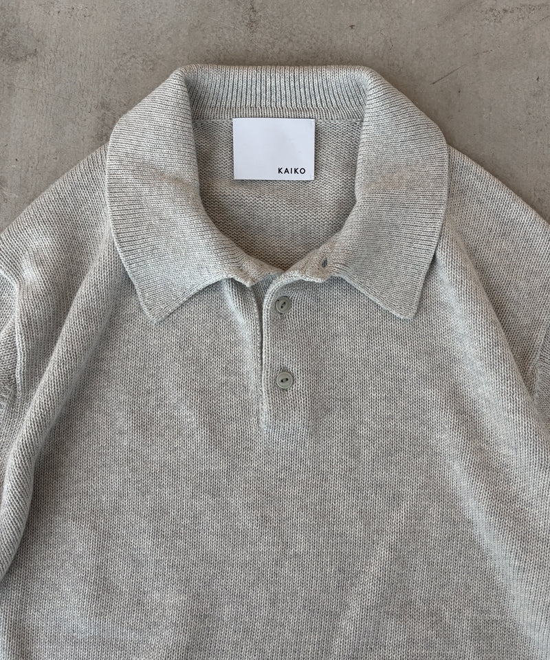 KNIT POLO SHIRT 