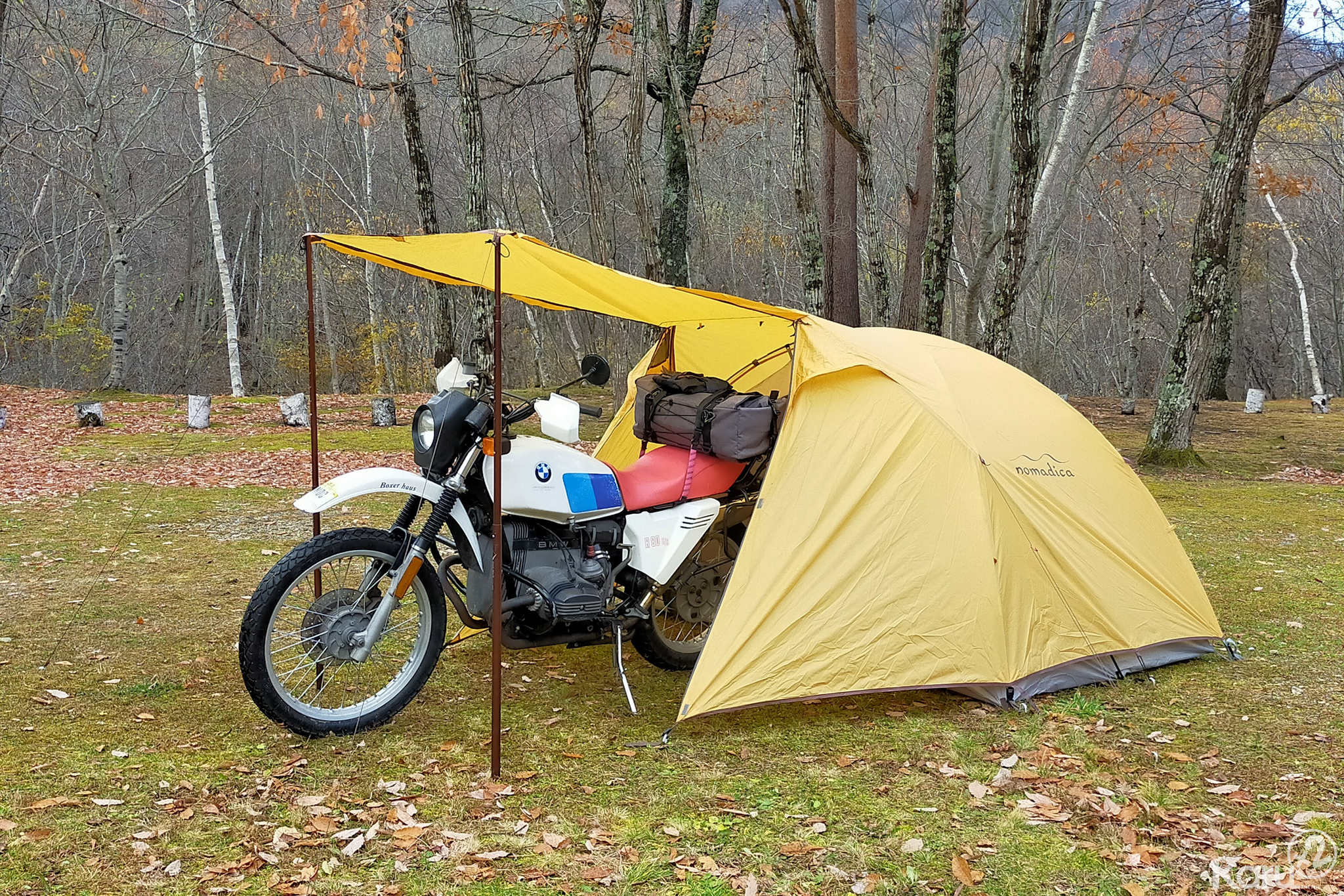 ライダーに人気の”テンマクデザイン×ノマディカ”ツーリングテント