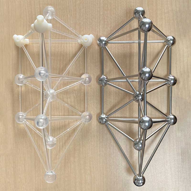 模型 3Dカバラ パドマ（ステンレス） | カラケア