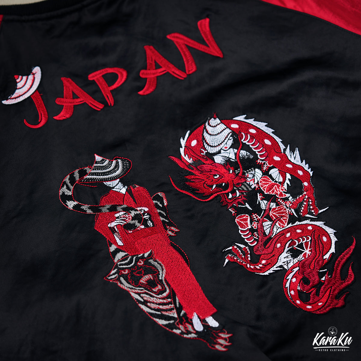 裏バンダナ柄 植物藍染刺し子半纏 – Karakubuy