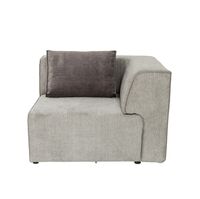 インフィニティ コーナー 100 エレメンツ グレー レフト ソファ - L型