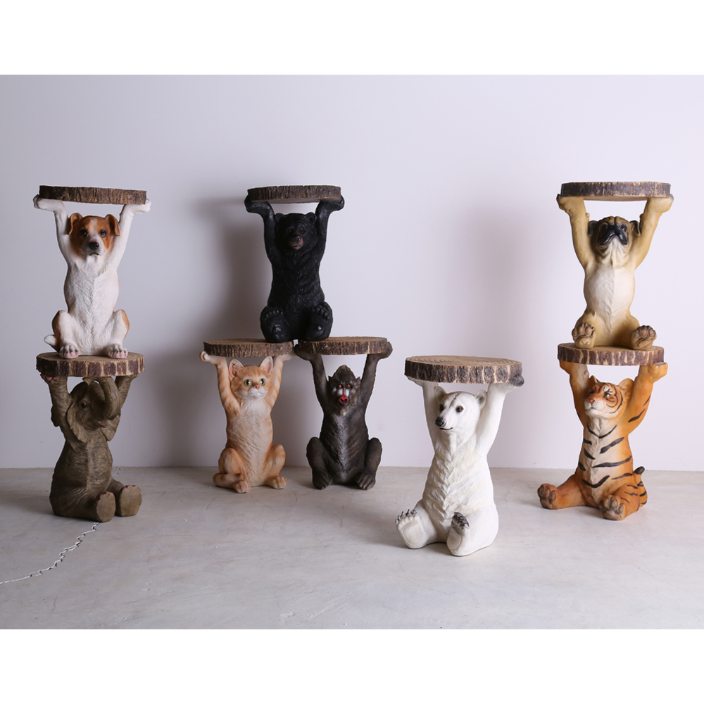 アニマルサイドテーブル ミスタージャック - サイドテーブルの通販