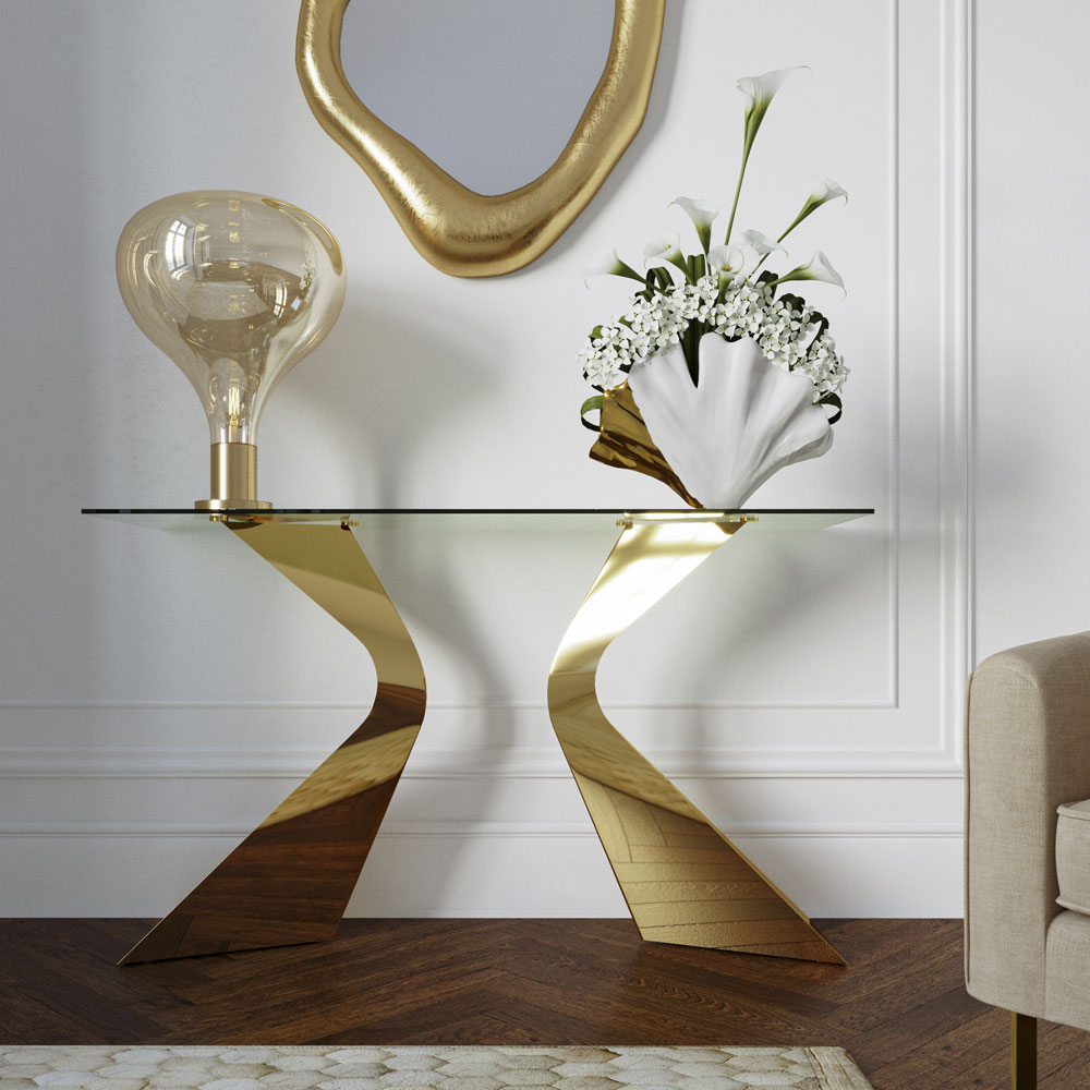 グロリアゴールド デスク/コンソール * - デスク・机の通販 ｜【KARE