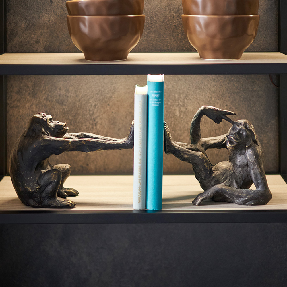 モンキー (2/Set)ブックエンド - ブックエンドの通販 ｜【KARE】ドイツ