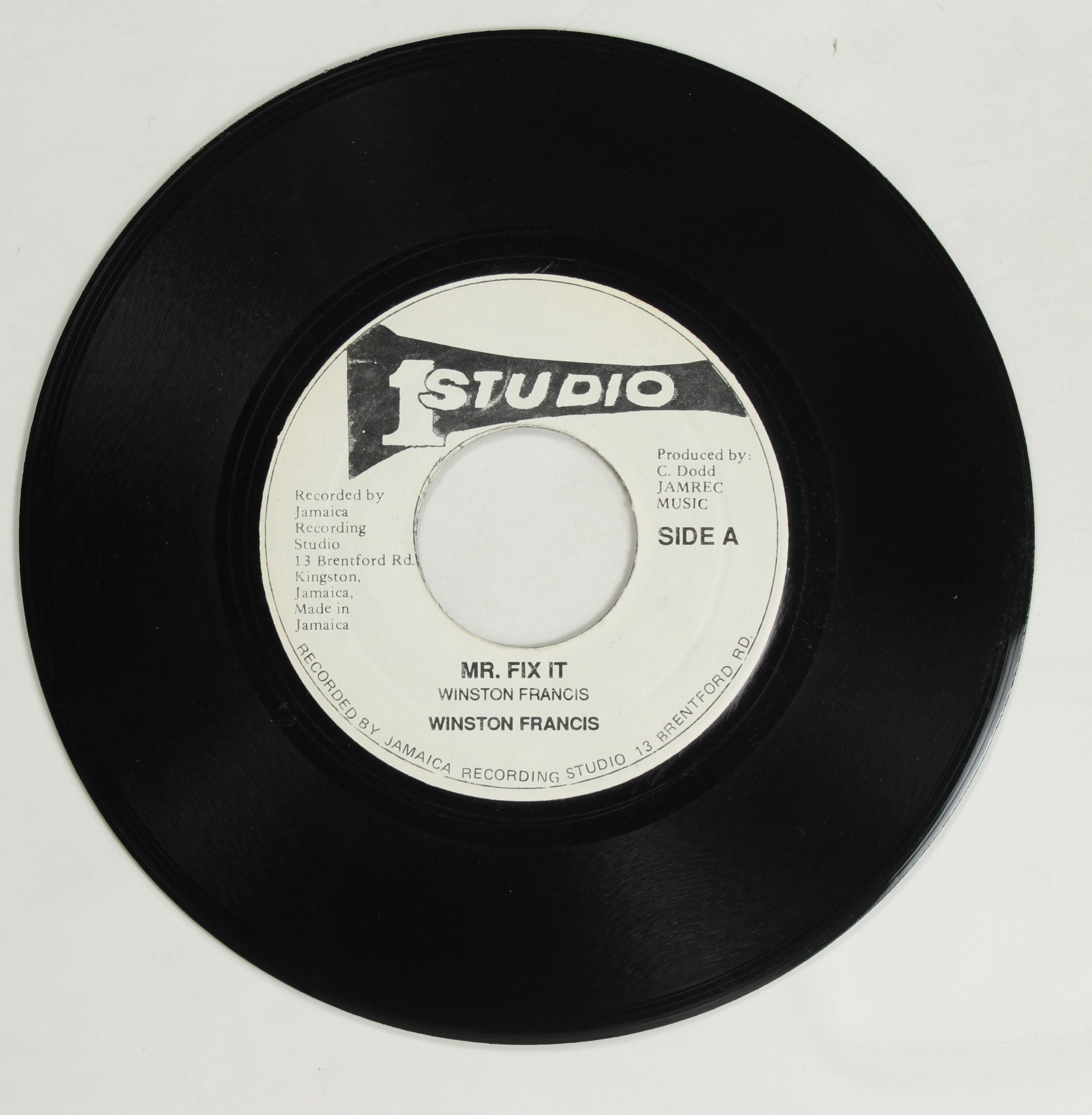 WINSTON FRANCIS / MR. FIX IT – かすみレコード