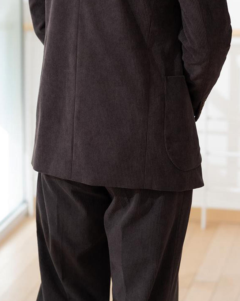 ブラウンコーデュロイスーツ 銀座ベルビア館 板垣祐輝 | オーダー