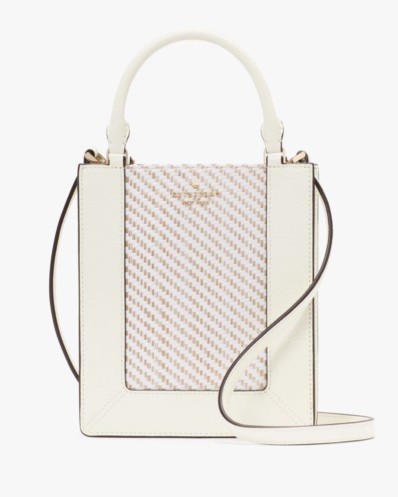 レナ ツートン ストロー ミニ トート | バッグ | ケイト・スペード