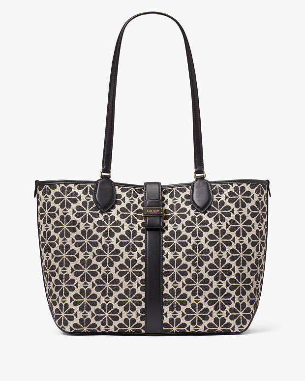 Spade Flower Jacquard Medium Open Tote | Kate Spade Outlet