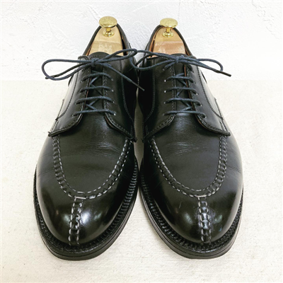 ALDEN961】Norwegian SplitToe Blucher Black Calfskin