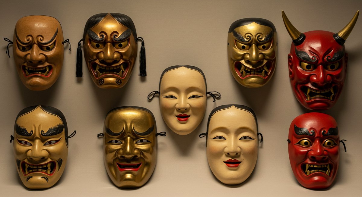 神様のお面の歴史や役割とは？日本文化に息づく伝統と意味に迫る | 能