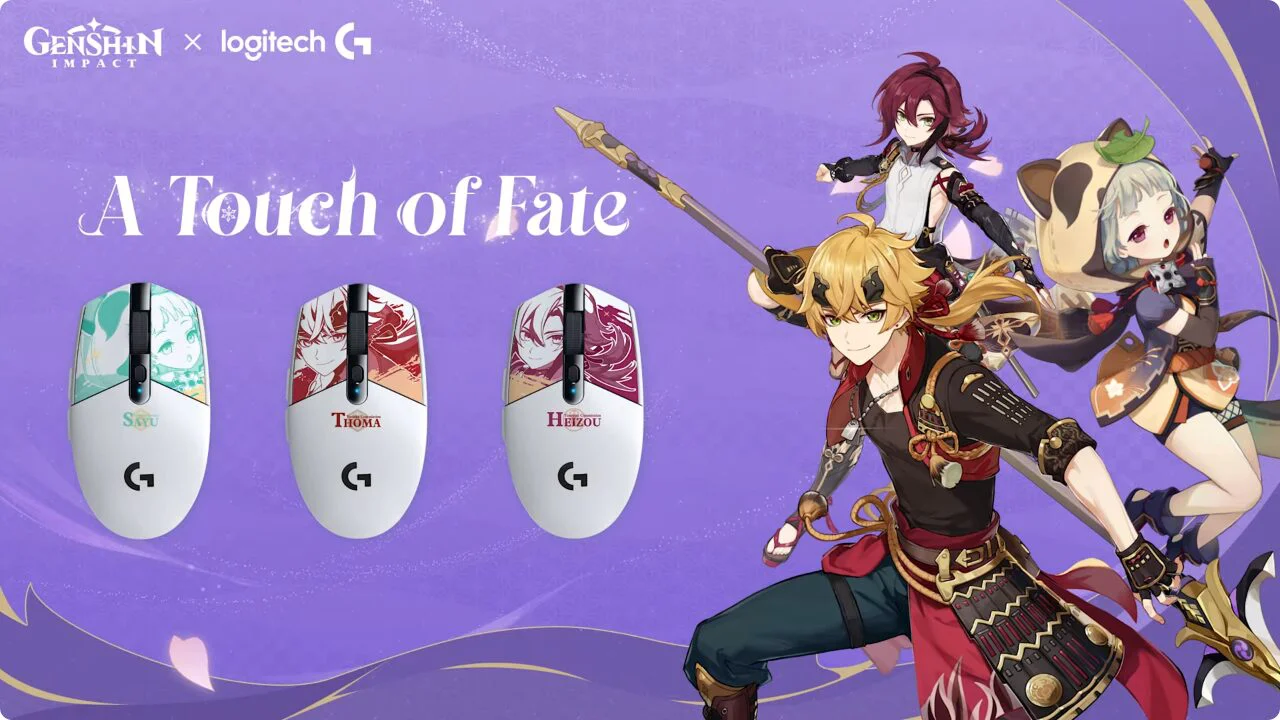 原神』×『Logicool』（海外Logitech）激アツコラボデバイス発表