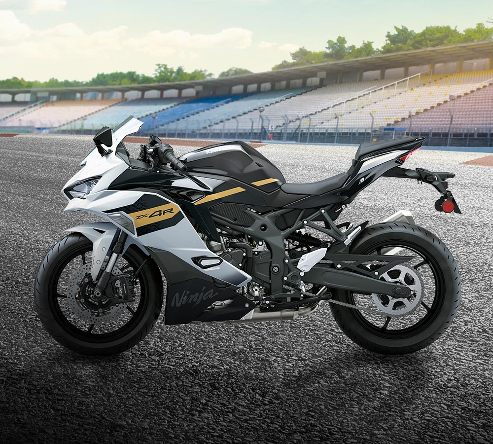 Kawasaki Ninja ZX-4R |スーパースポーツモデル|並列4気筒エンジンを