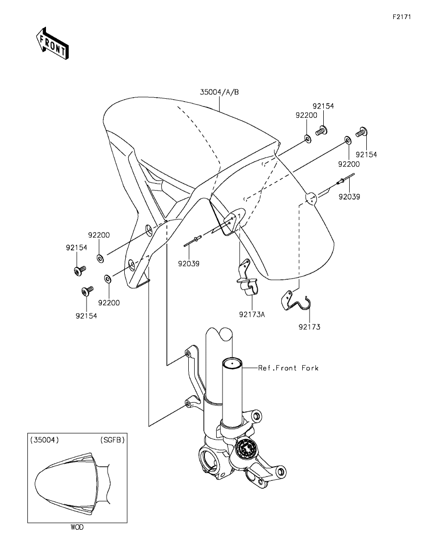 カワサキパーツ/ウエア＆グッズオンラインショップパーツ選択