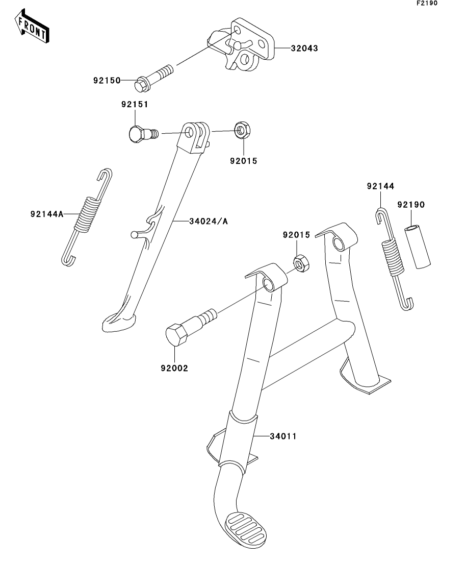カワサキパーツ/ウエア＆グッズオンラインショップパーツ選択