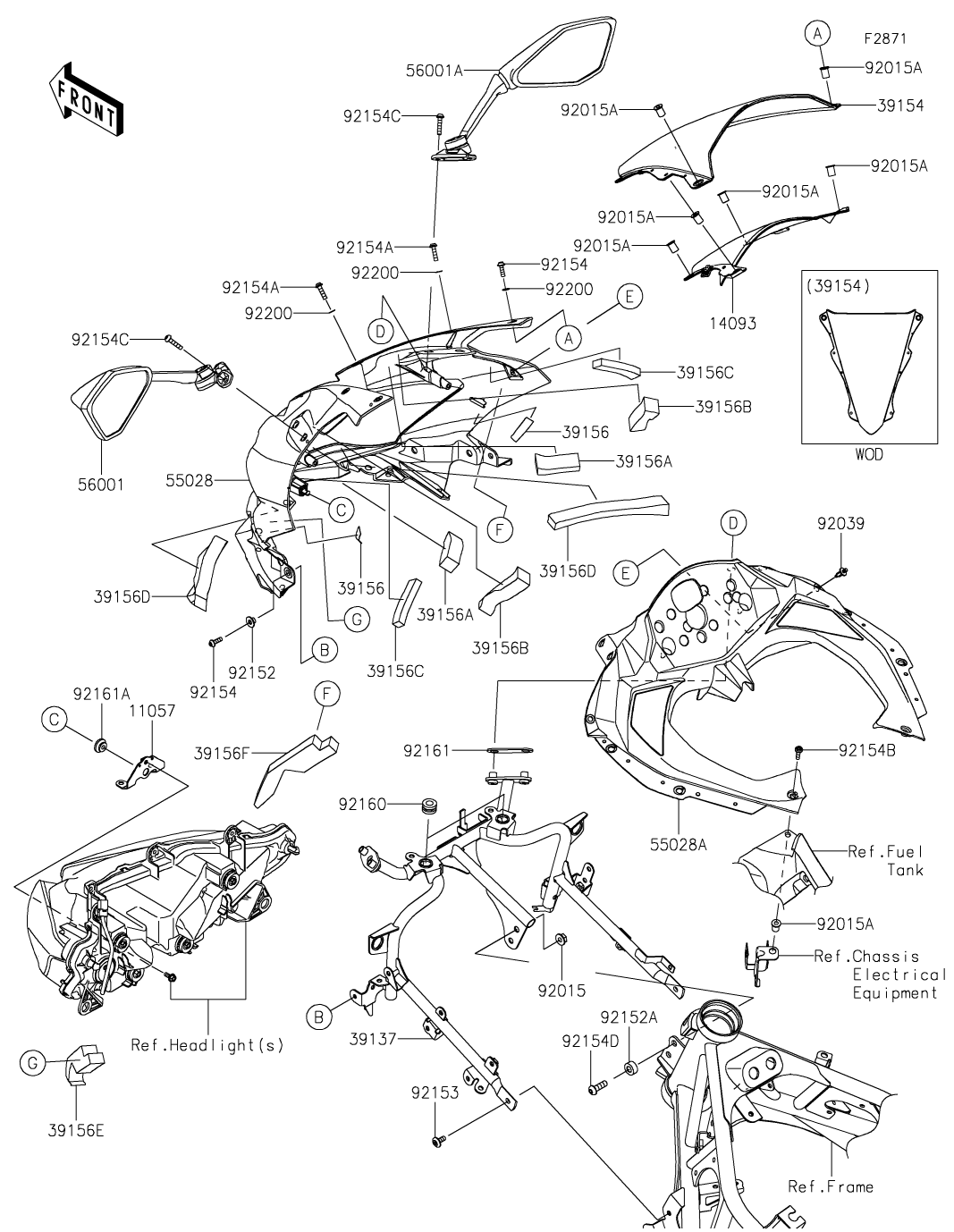 カワサキパーツ/ウエア＆グッズオンラインショップパーツ選択