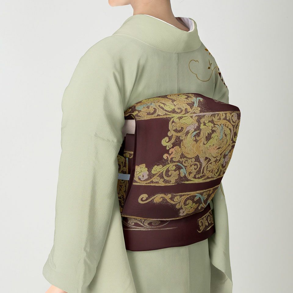 川島織物 袋帯 鳳凰唐草段文 | 【公式】川島織物セルコンオンライン