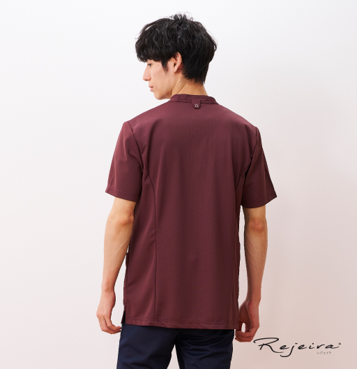 KZN714スクラブ半袖（男女兼用）(カカオブラウン/SS)｜KAZEN公式