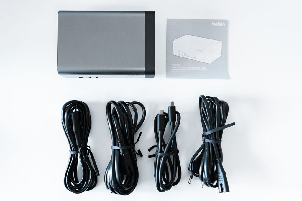 Belkin USB-C 11-in-1 Pro GaNドック レビュー | 150W電源内蔵の高性能