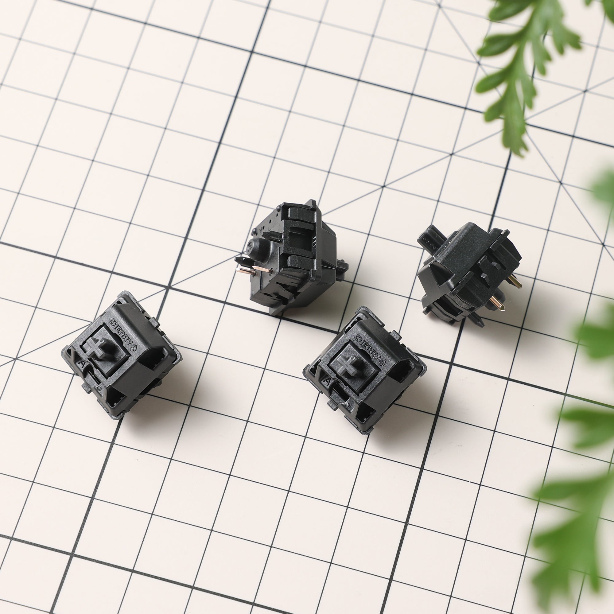 Cherry Black MX Hyperglide linear switches MX1A-11NW – KBDfans