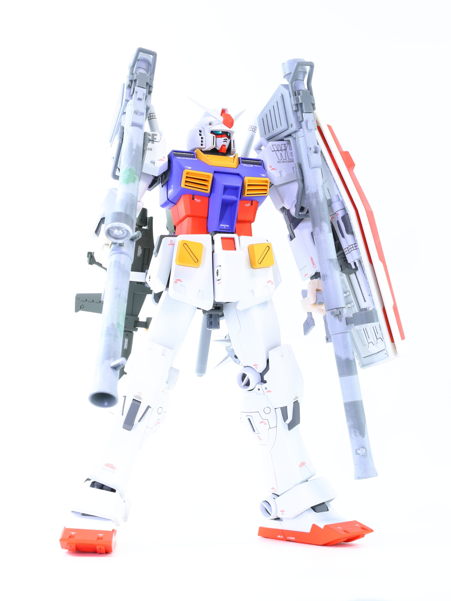 MG RX-78-2ガンダム Ver.Ka をフルウェポン最終決戦仕様にアップデート
