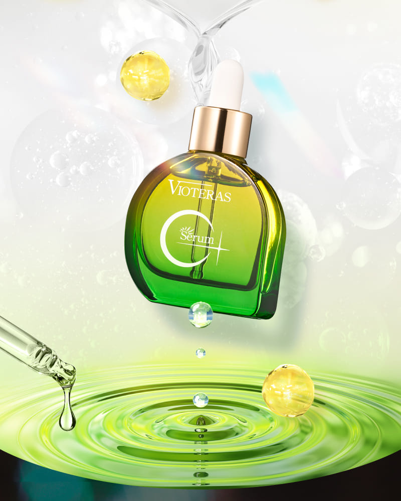 1スポイトで肌が生き返る純粋ビタミンC原液-[VIOTERAS]