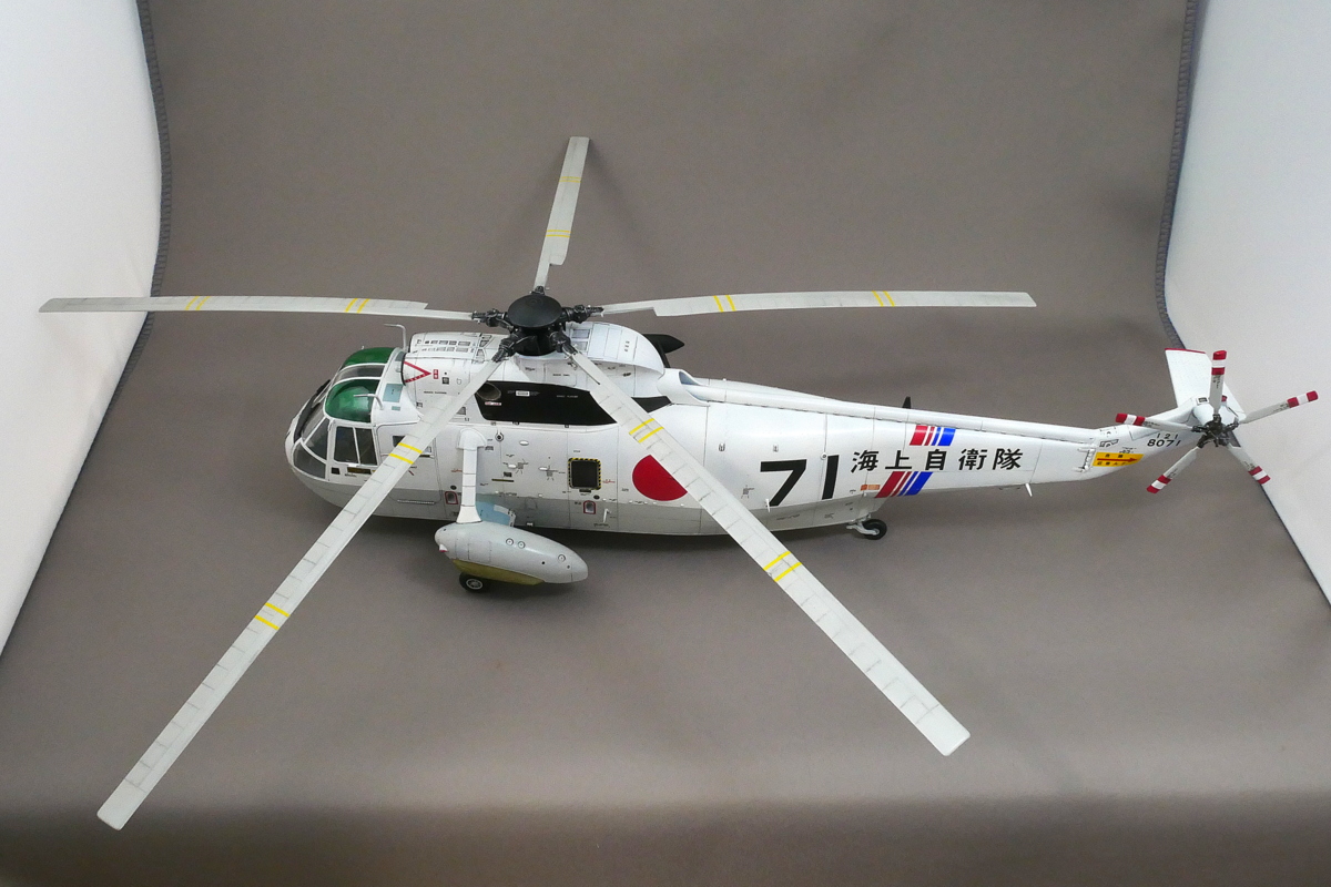 シコルスキー SH-3D/HSS-2A シーキング 海上自衛隊 ハセガワ 1/48 組立
