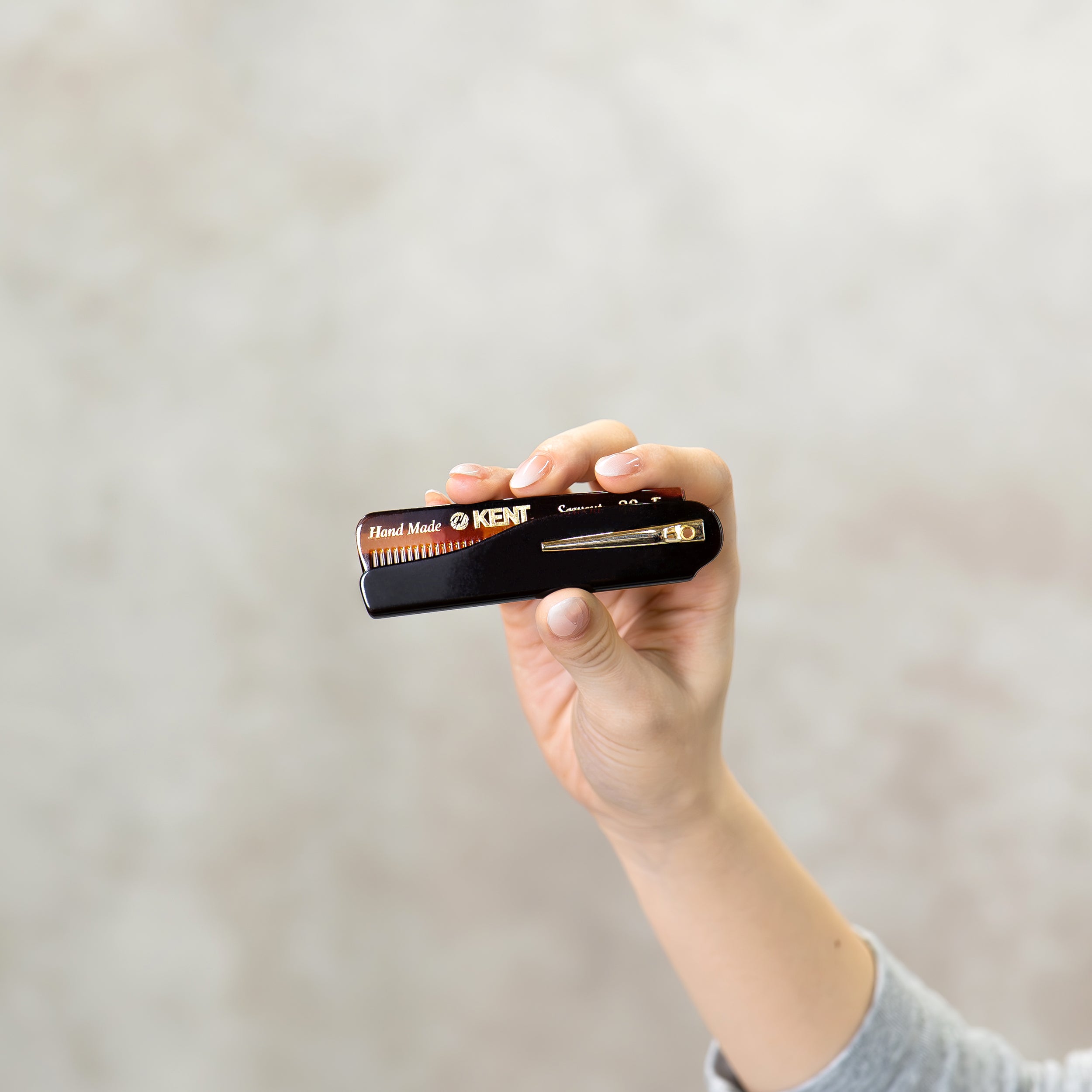 メンズ 折畳式 クリップポケットコーム 20T 《G.B.KENT & SONS公式》