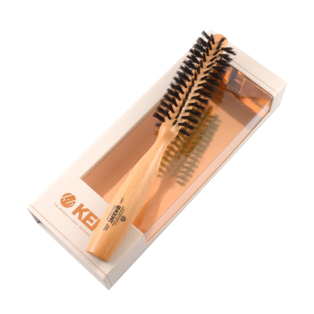 GB KENT ケント 英国王室御用達 豚毛 スパイラルロールヘアブラシ 45mm