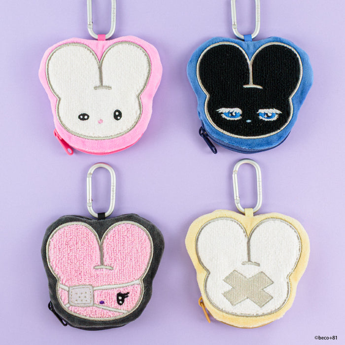 beco+81 Shirimimi rabbit face pouch