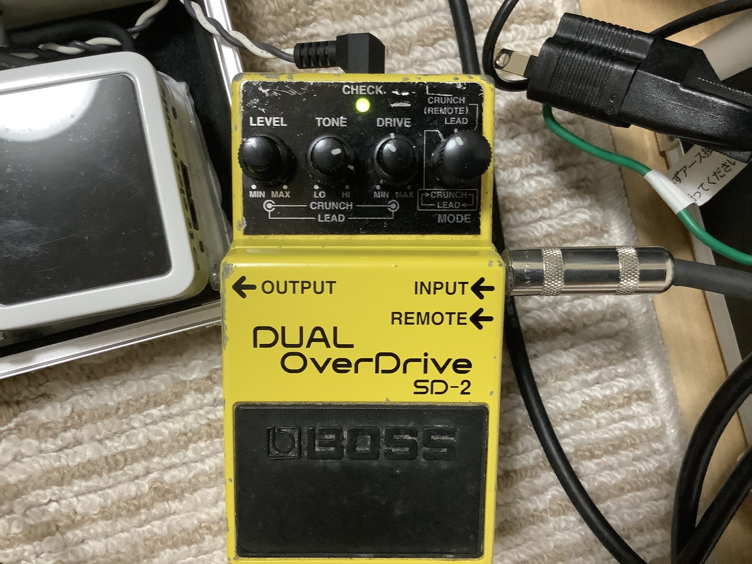 レアエフェクター！BOSS DUAL OVER DRIVE SD-2 - けえすブログ