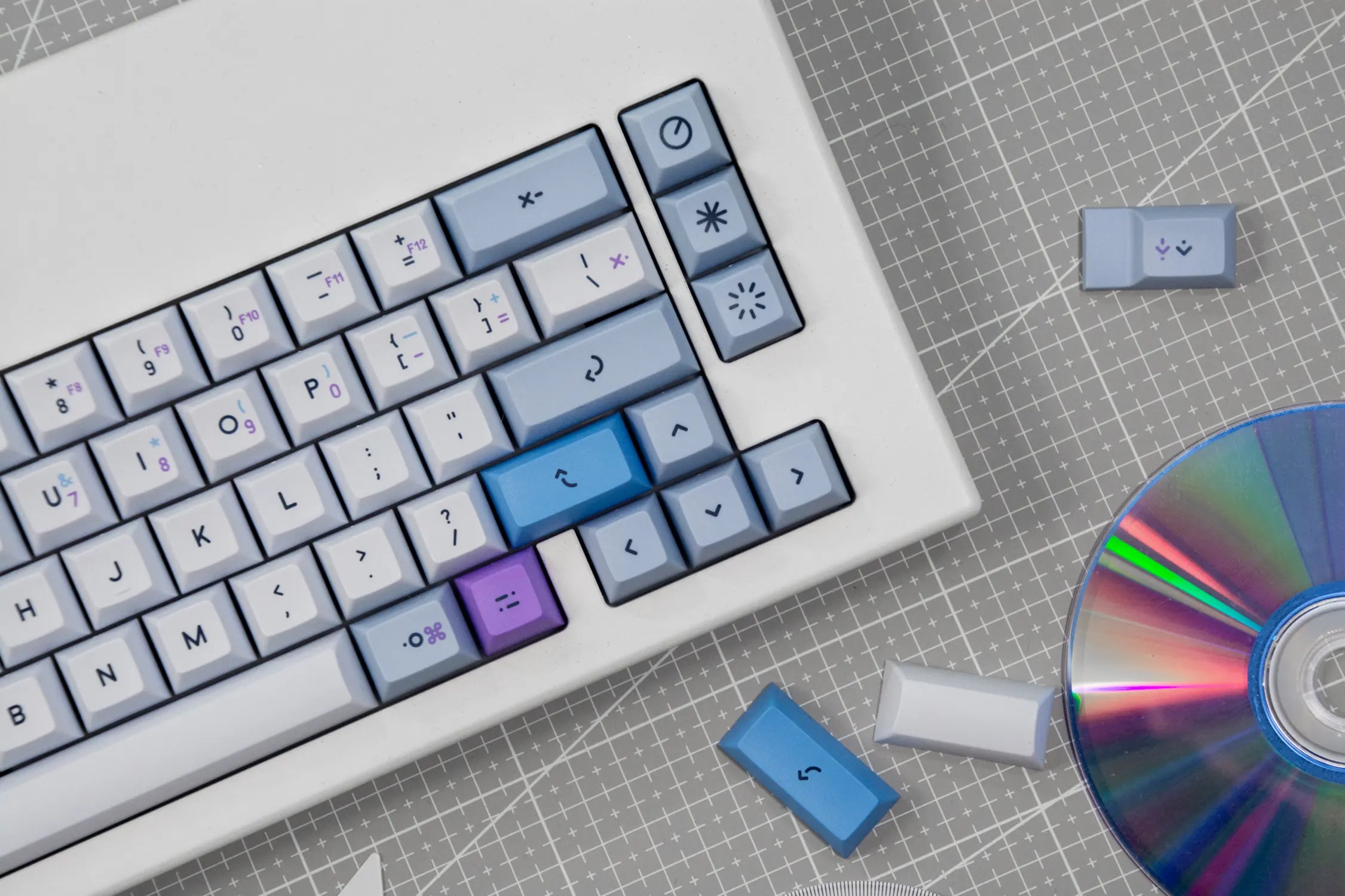 KAT Operator Thickened Double Shot Keycaps|Keyreative