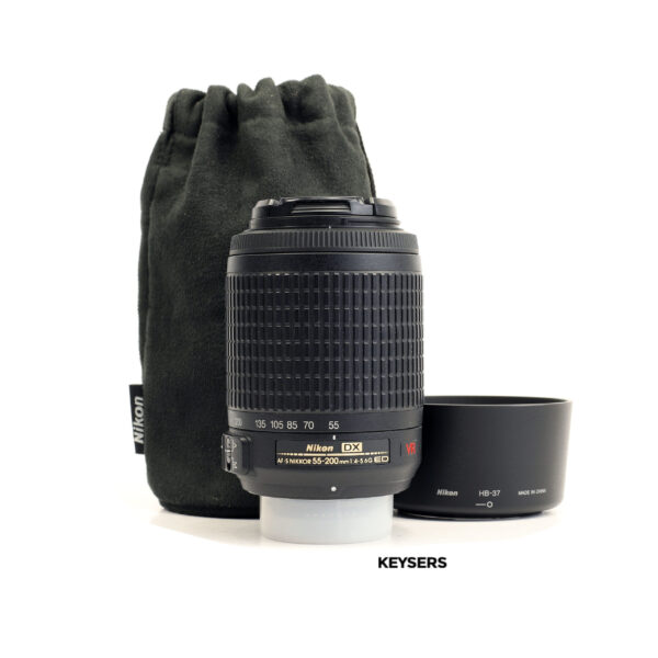 USED: Nikon AF-S 55-200mm F4-5.6 G VR DX ED Lens | Keysers