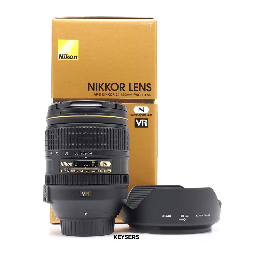 USED: Nikon AF-S 24-120mm f4 G ED VR Lens | Keysers