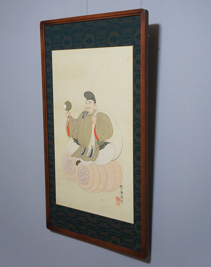 田中頼璋 大黒図 | 掛軸(掛け軸)販売／表装ご依頼は掛軸いっぷく掛軸