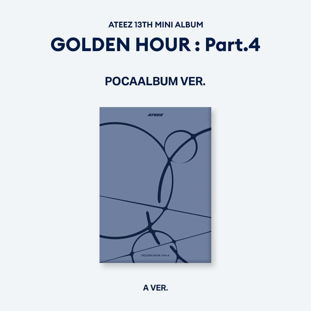 ATEEZ - GOLDEN HOUR : Part.4 (POCAALBUM ver.) – Kpop Planet Global