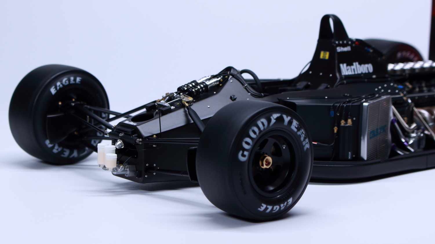 完成 1/12 Mclaren MP4/6 NO.3 メカニカル部分 | Kenji's Scale Model