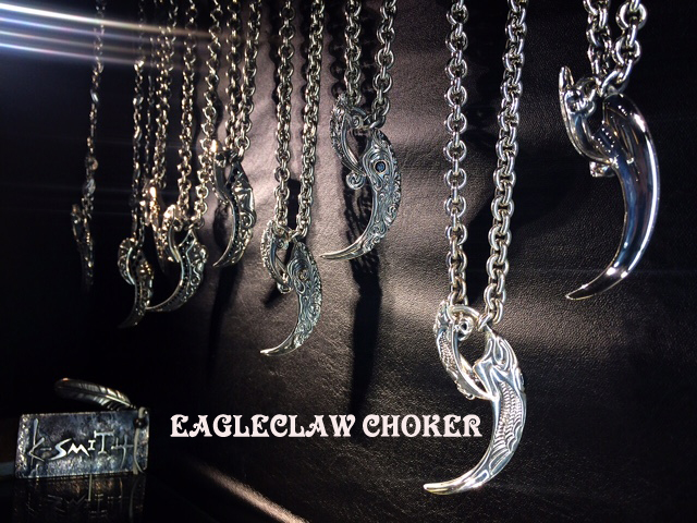 イーグルクロウチョーカー シルバーKI-103-42cm ｜K-SMITH
