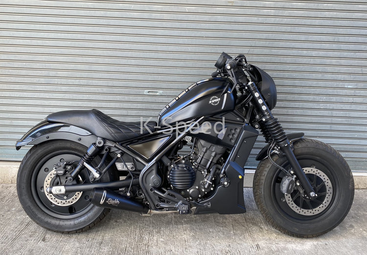 K-SPEED RB0150J マフラー Rebel250, 300 Diabolus – K-SPEED JAPAN