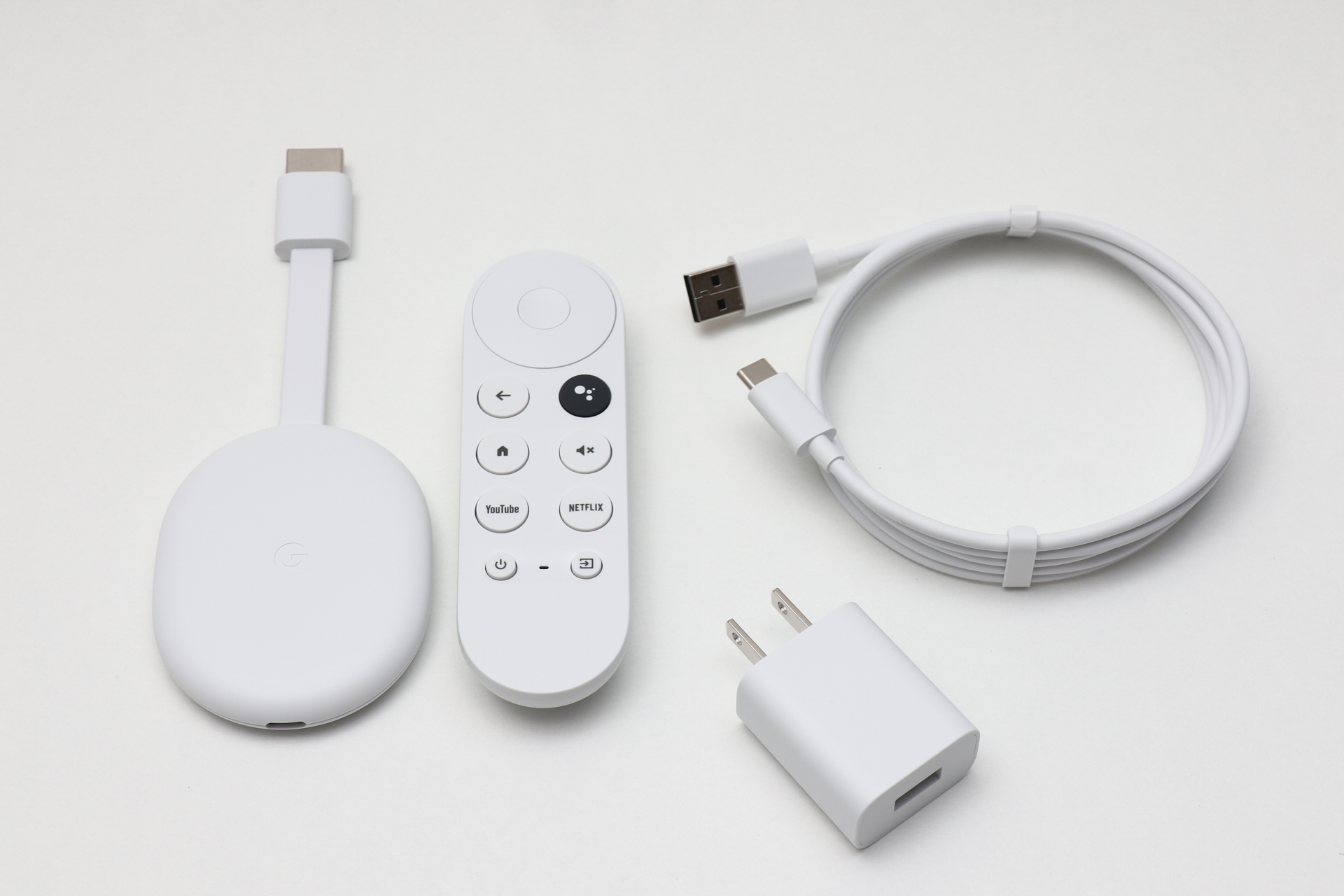 リモコン付きの「Chromecast with Google TV」は液晶モニターを