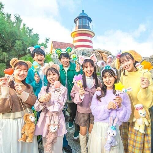 Pre-Order Tokyo Disney Resort 2024 TDS Duffy & Friends Plush Stick